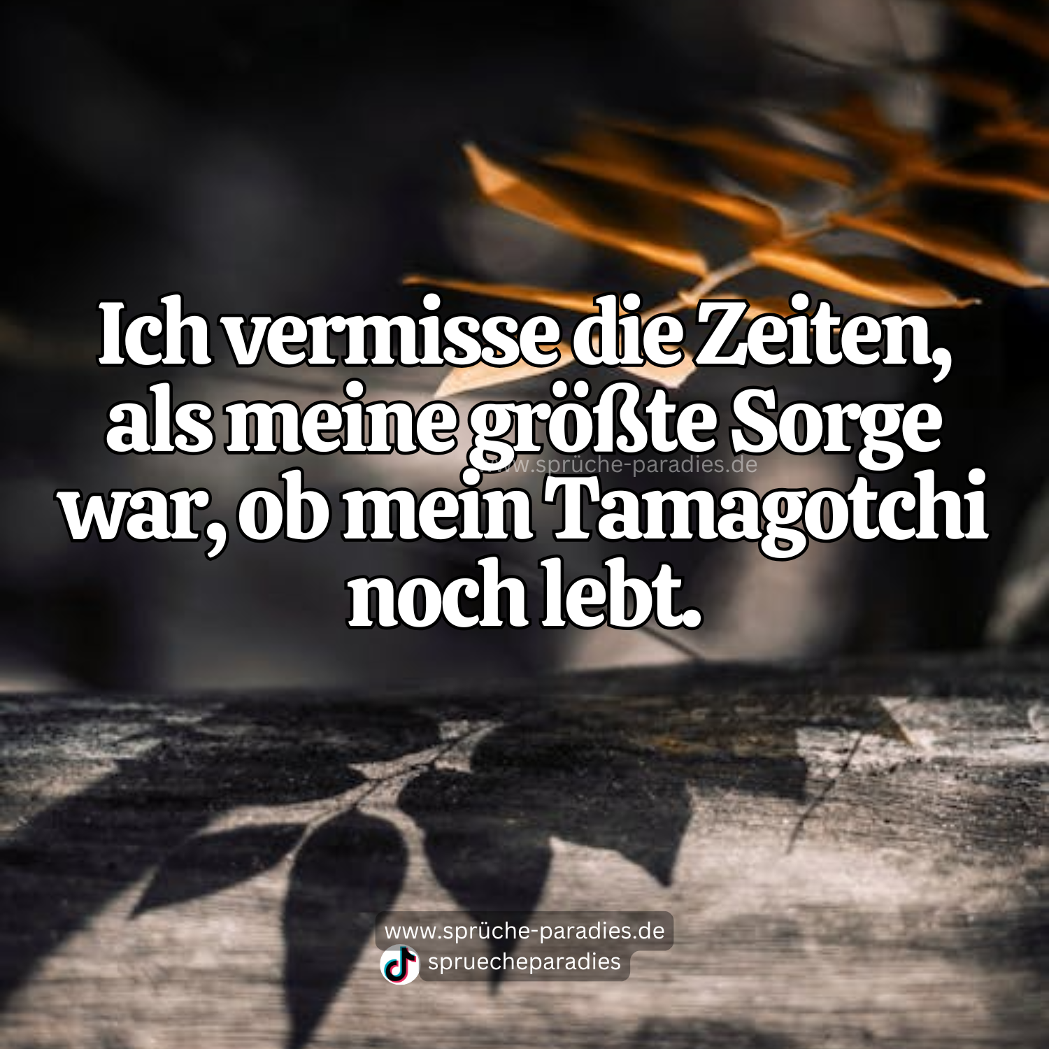 Ich vermisse die Zeiten