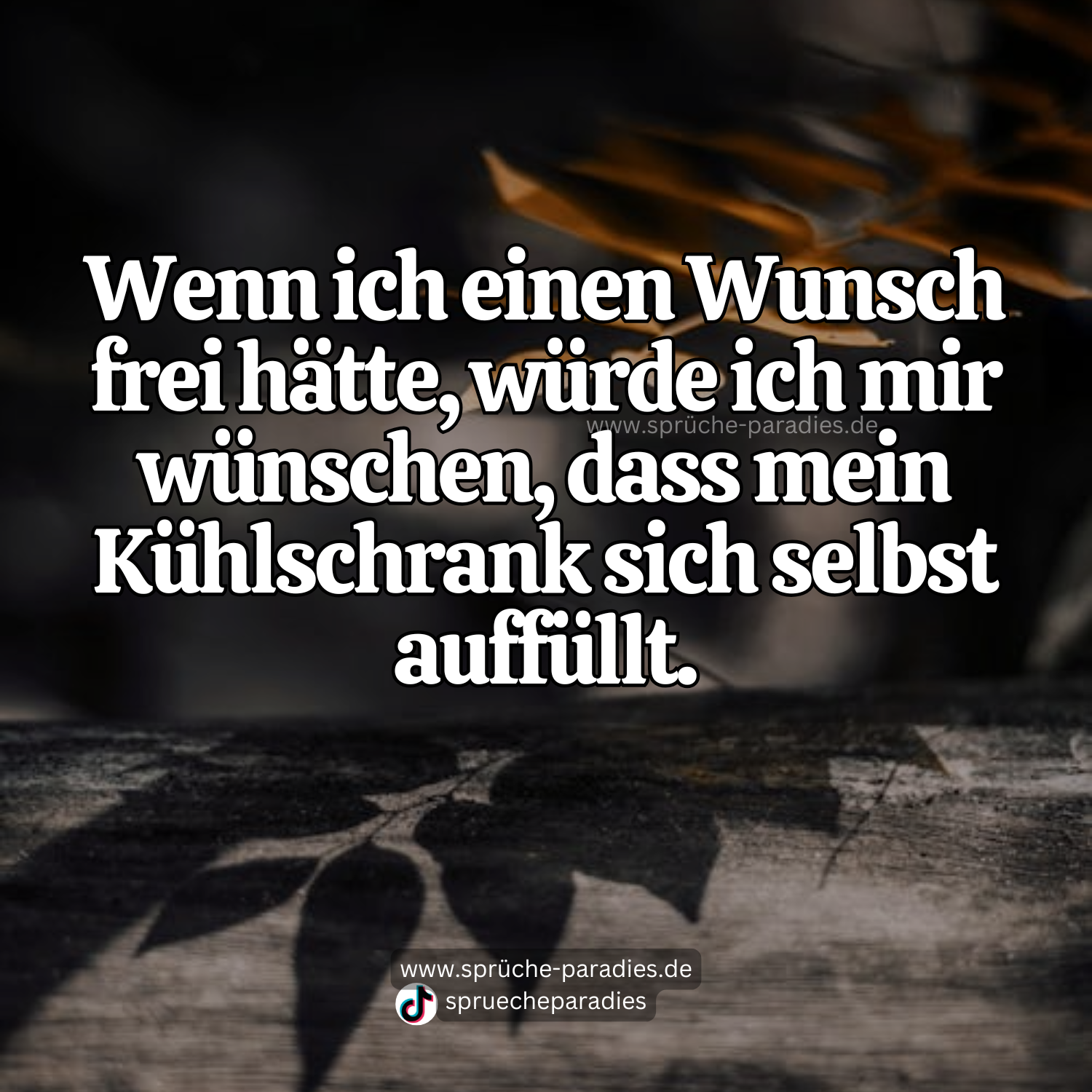Wenn ich einen Wunsch frei hätte